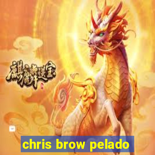 chris brow pelado